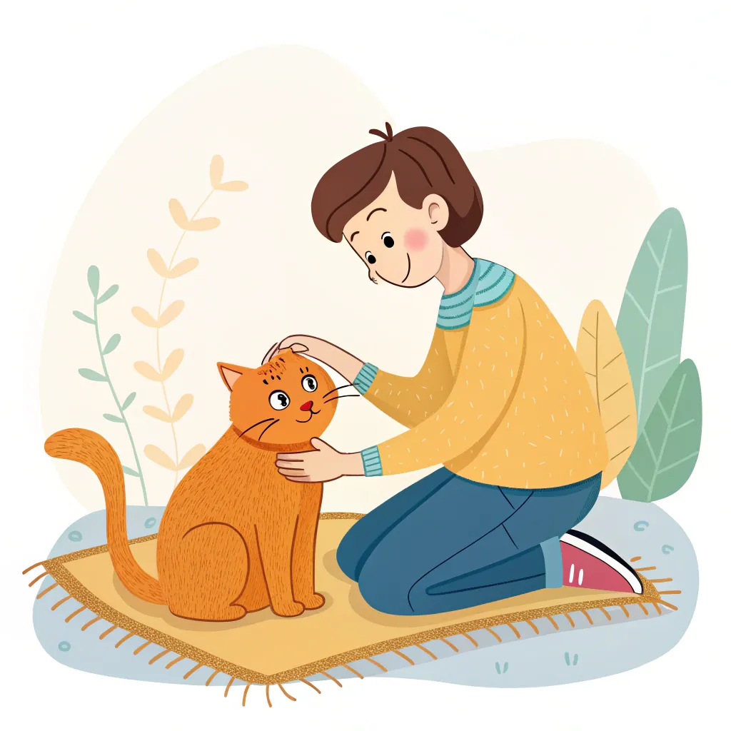 Maintaining Your Adult Cat's Well-being (Age: 1-10 Years) background